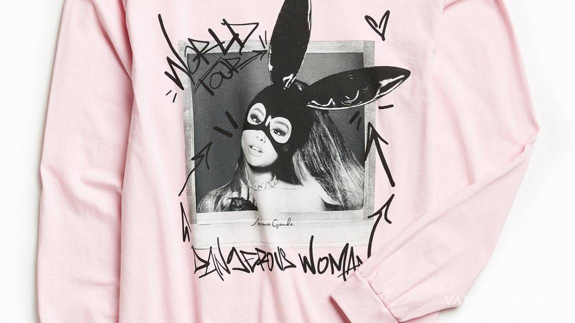 $!Ariana Grande y Urban Outfitters revelan colección exclusiva de ropa del Tour Dangerous Woman