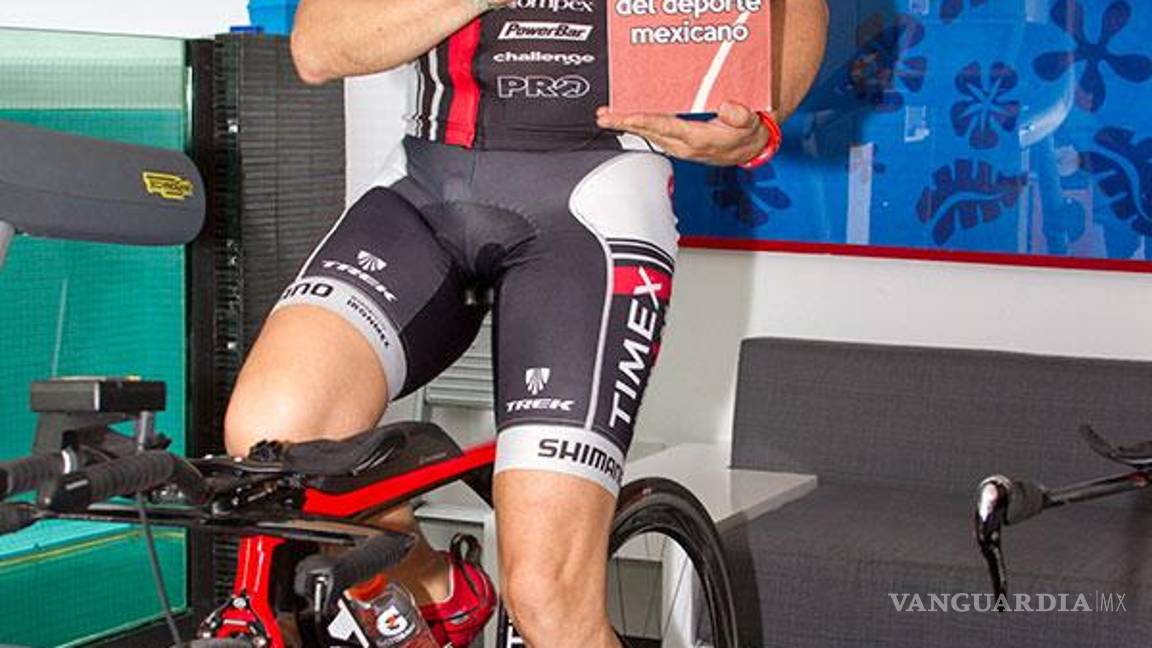 $!'Un mexicano chin...', Luis Álvarez hará un Ironman en casa y buscará un millón de pesos para donar