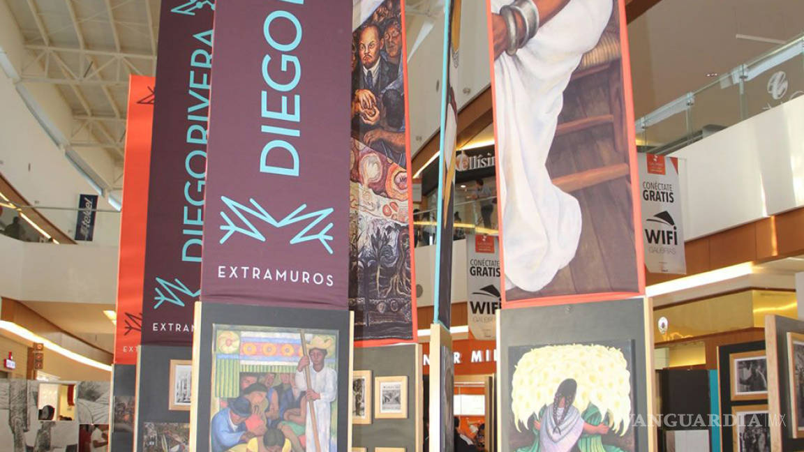 ‘Diego Rivera Extramuros’ se despide de Saltillo