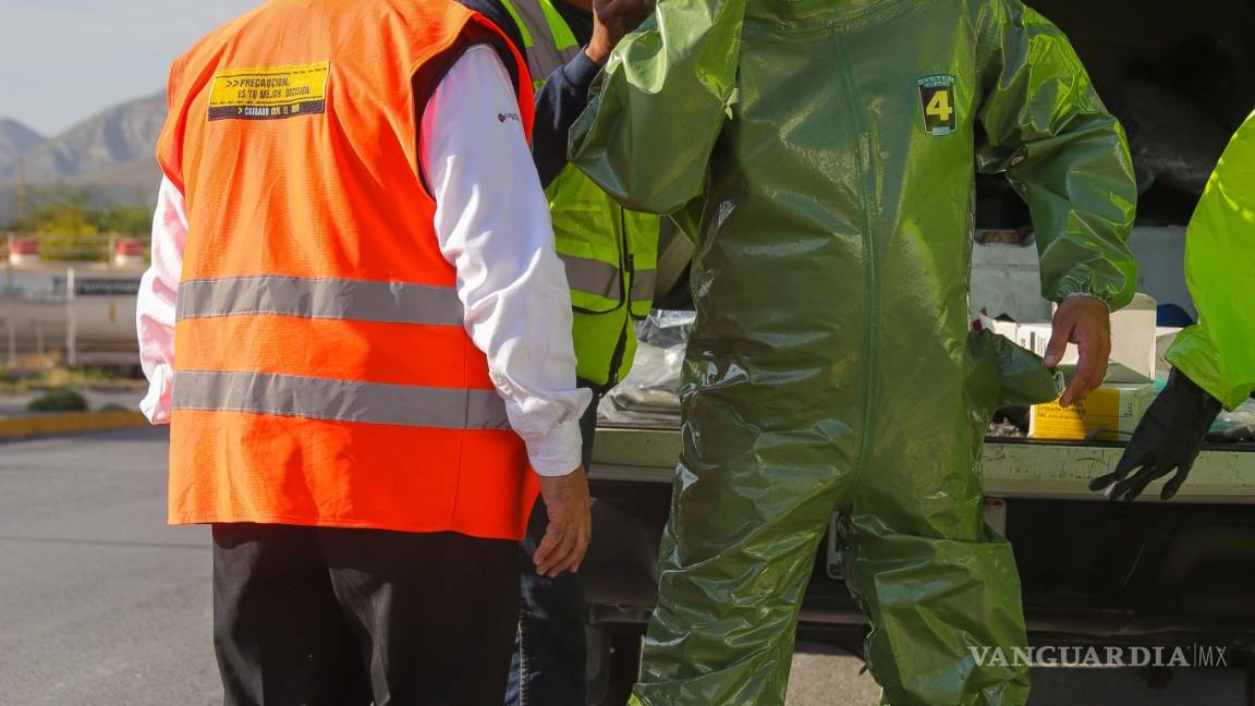 $!Realizan simulacro en Torreón por Día Nacional de Prevención en Emergencias
