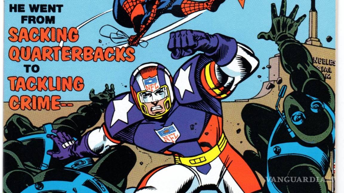 $!El cómic sobre el superhéroe que se creó, inspirado en la NFL