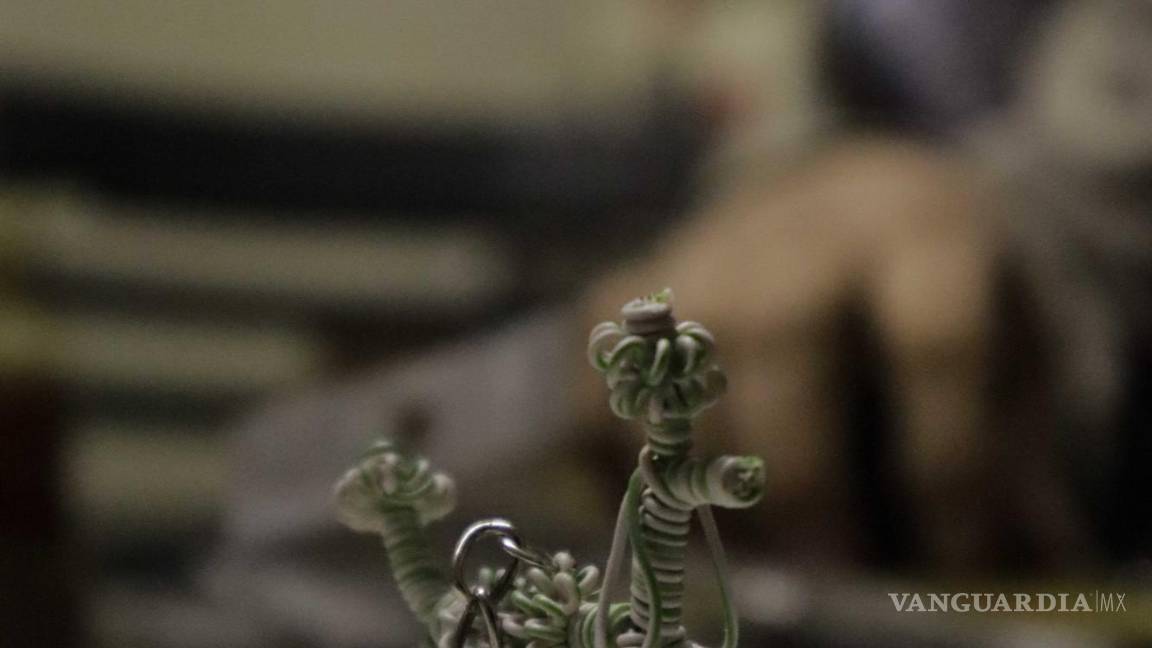 $!Don Beto ha encontrado una nueva pasión y fuente de ingresos: la creación de artesanías a partir de materiales reciclables.