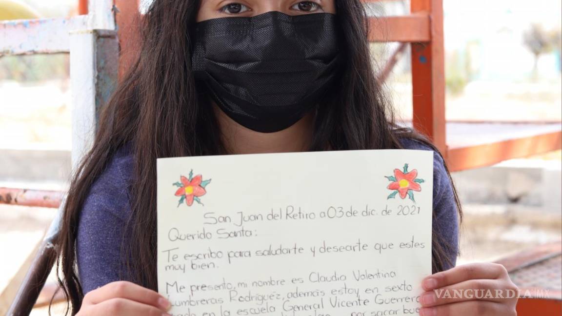 $!Claudia Valentina Lumbreras. 11 años. Quiere ropa.