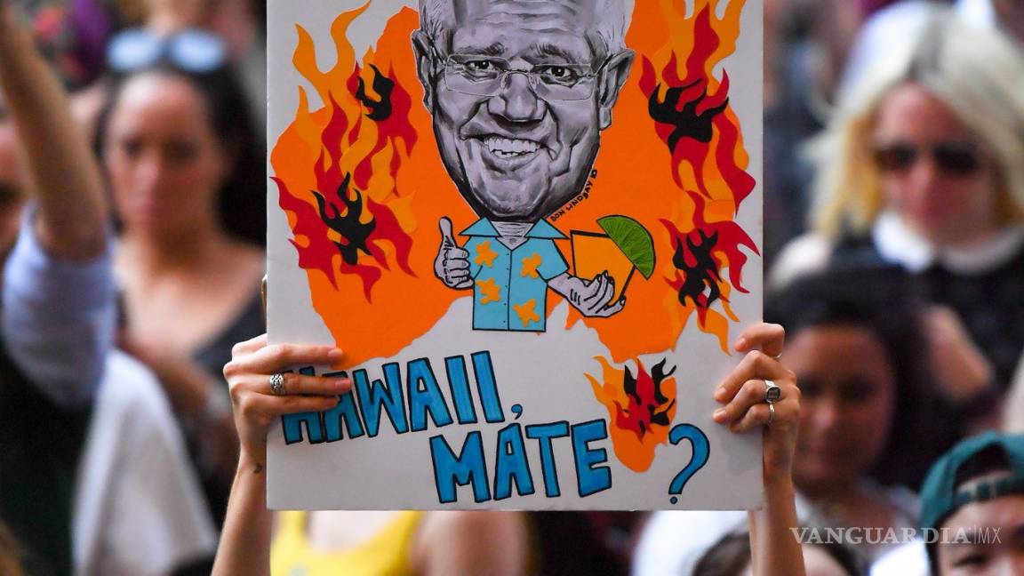 Miles piden la dimisión de Scott Morrison, primer ministro de Australia por los incendios