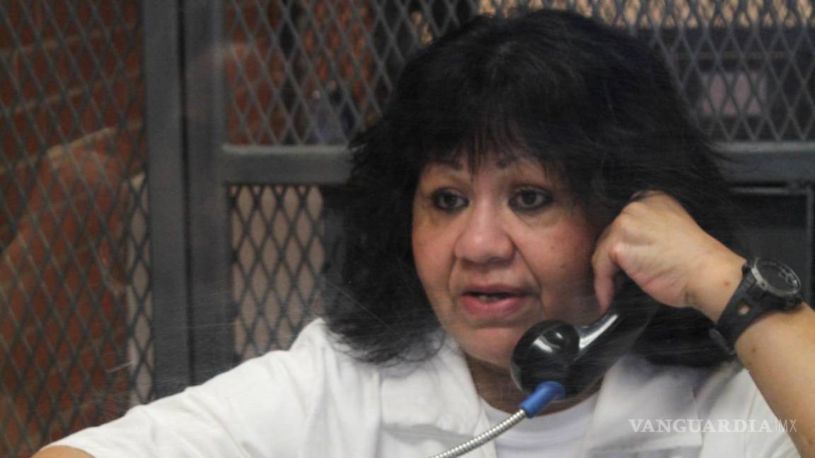 $!Melissa Lucio, estadounidense de origen mexicano sentenciada a muerte, habla en entrevista con Efe el 29 de marzo de 2022, en la cárcel de Mountain View.