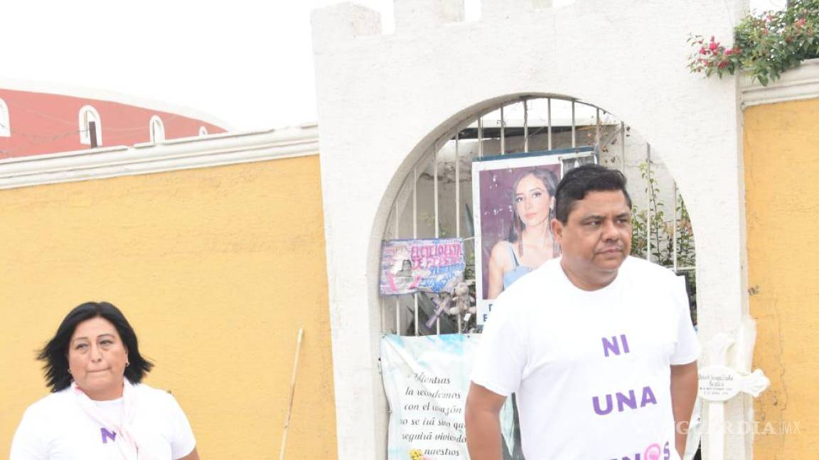 ‘Ni una menos’ exigen padres de Debanhi Escobar, en el marco del 8M