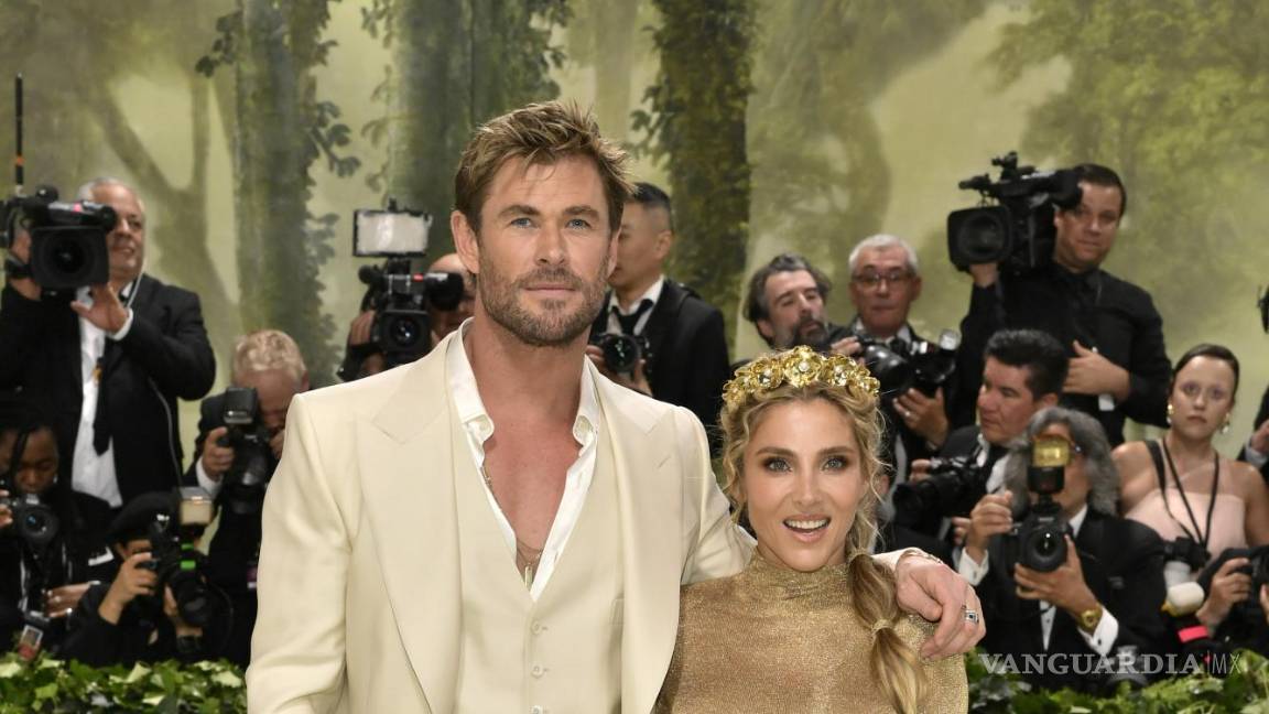 $!Chris Hemsworth,junto a su esposa Elsa Pataky.