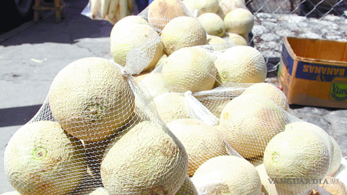 Precio del melón en las calles de Saltillo muy por debajo que el de grandes cadenas