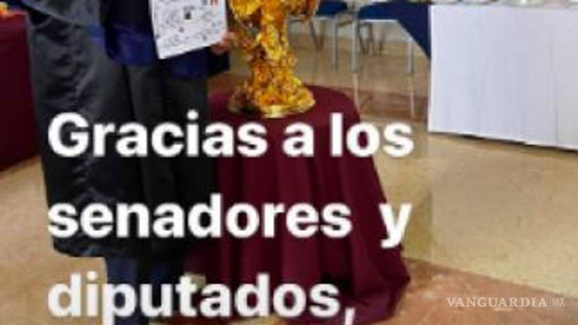 $!Roberto Palazuelos recibe doctorado Honoris Causa respaldado por senadores y diputados