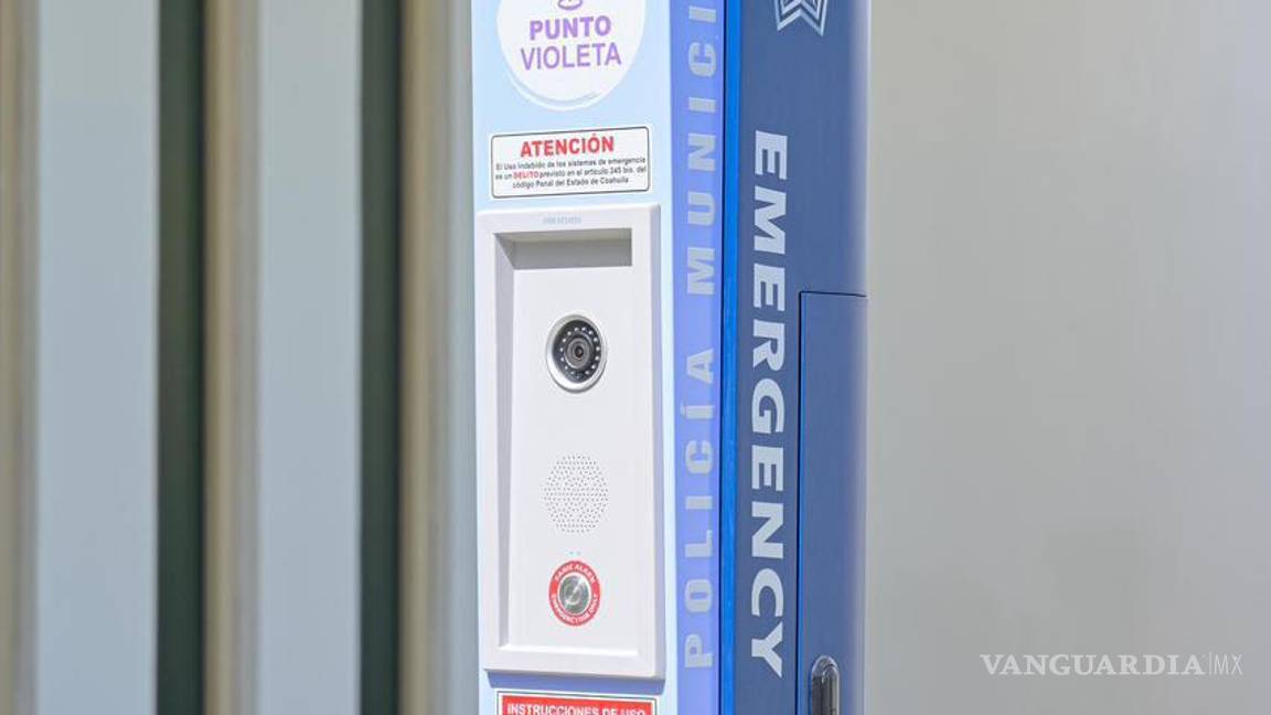 $!Los Puntos Violeta están conectados directamente al C2 de la Policía Municipal.