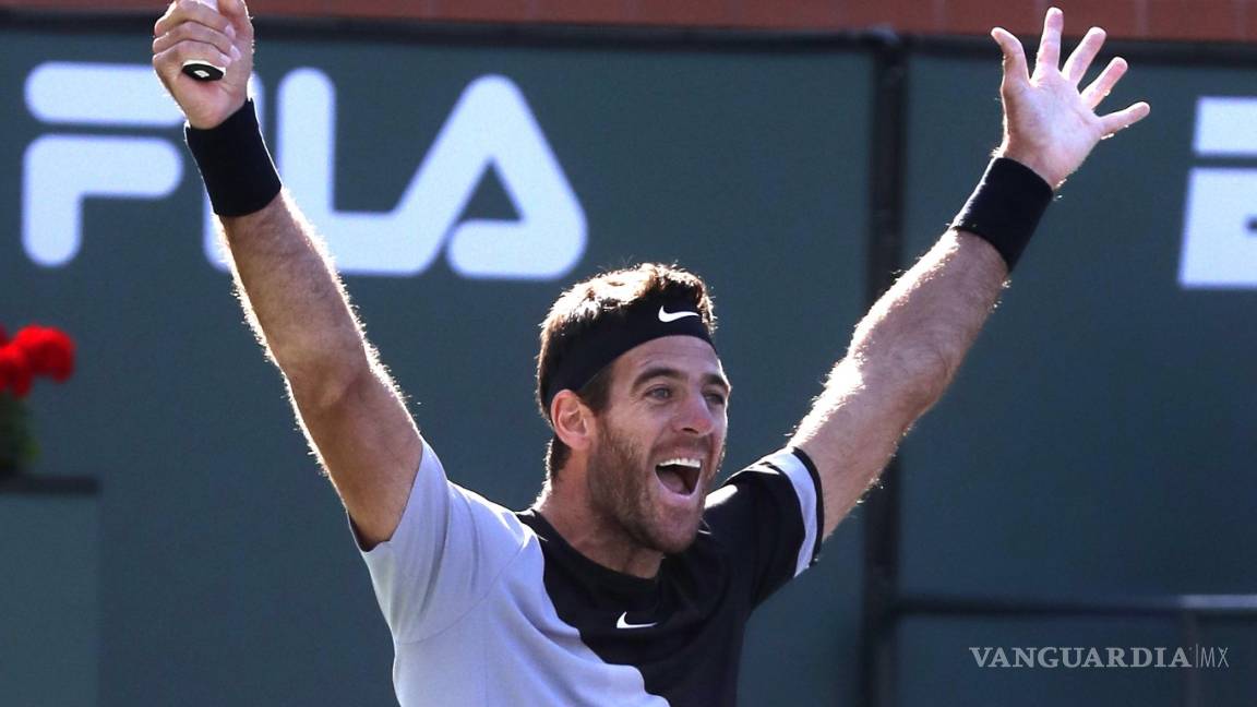 $!Con autoridad, Del Potro vence a Roger Federer