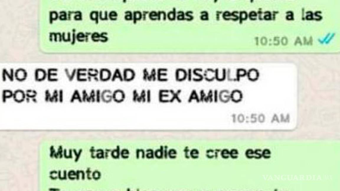 $!Jovencito intentó chantajear a una mujer por Whatsapp, ella le sacó todos sus datos y los publicó