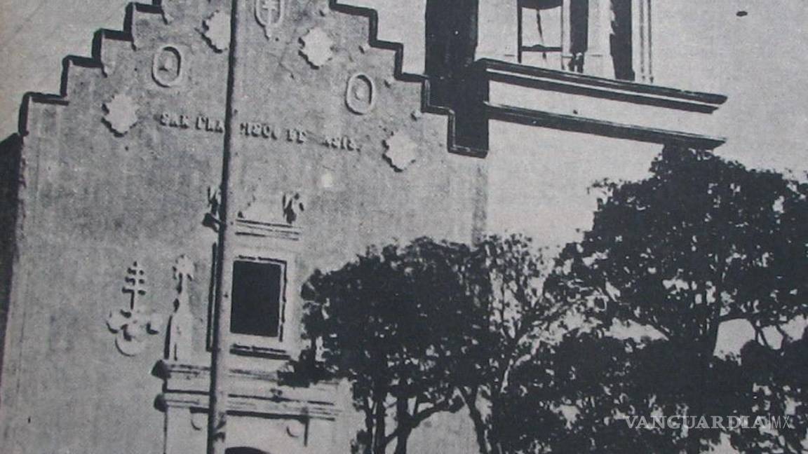 $!Templo San Francisco, cuando pasaba por el frente la calle Guerrero.