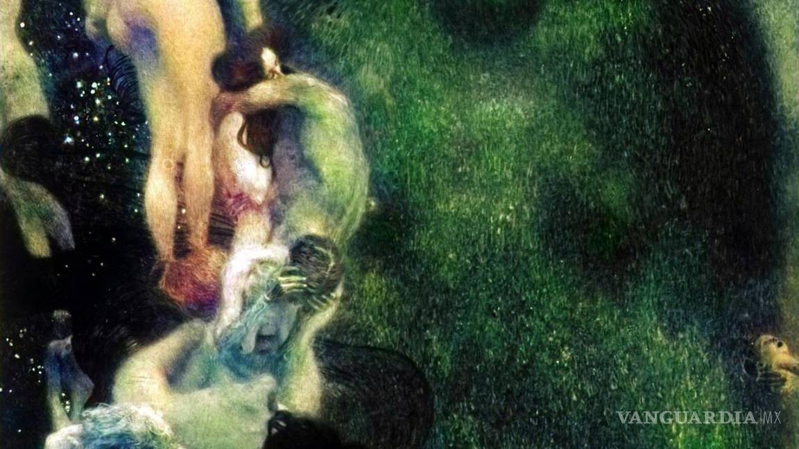 $!En la imagen una de las piezas coloreadas por medio de inteligencia artificial. EFE/Galeria Belvedere de Viena