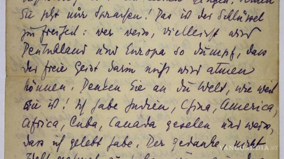 $!Publican decenas de cartas inéditas de Stefan Zweig