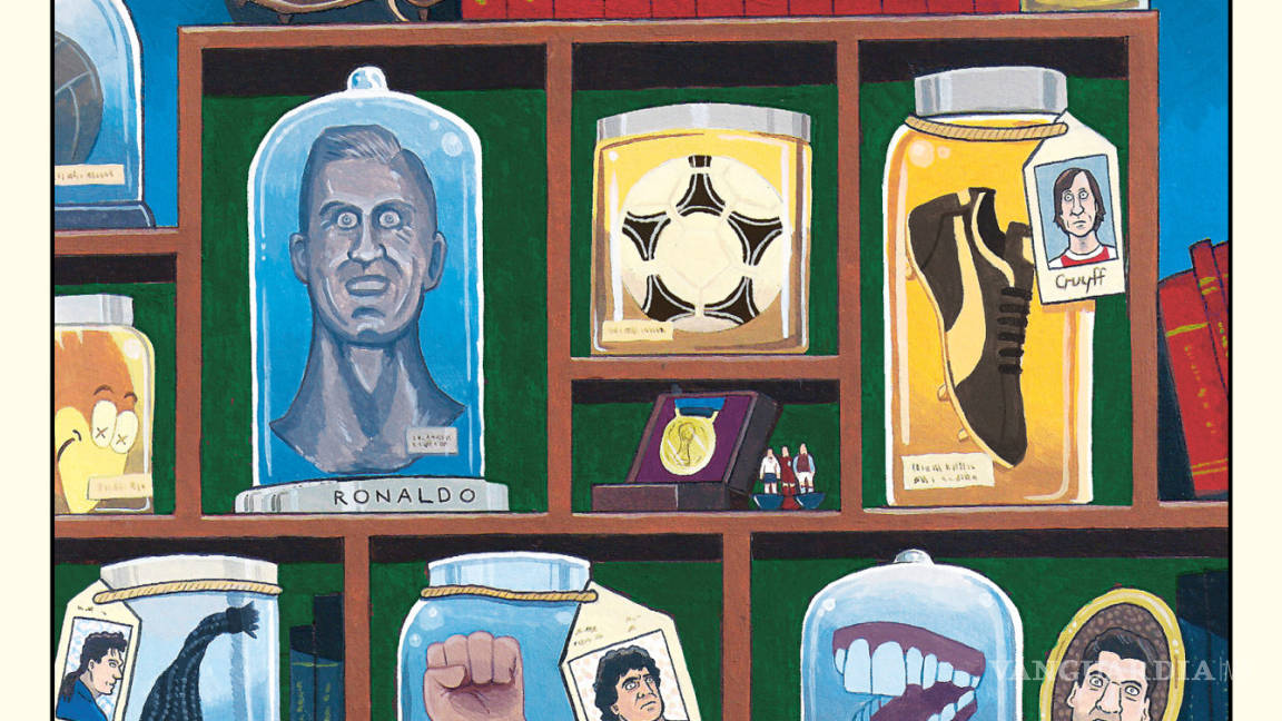 Rinden homenaje a estrellas del balompié en “La historia ilustrada del fútbol. Salón de la fama”