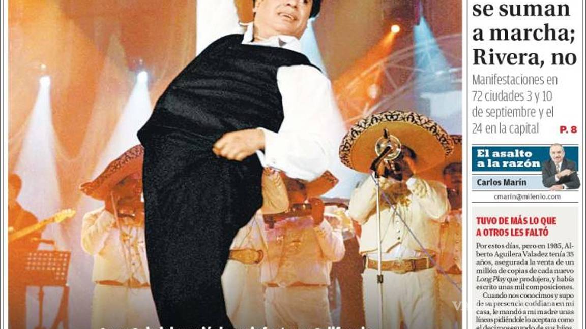 $!Así despidieron los periódicos del mundo a Juan Gabriel