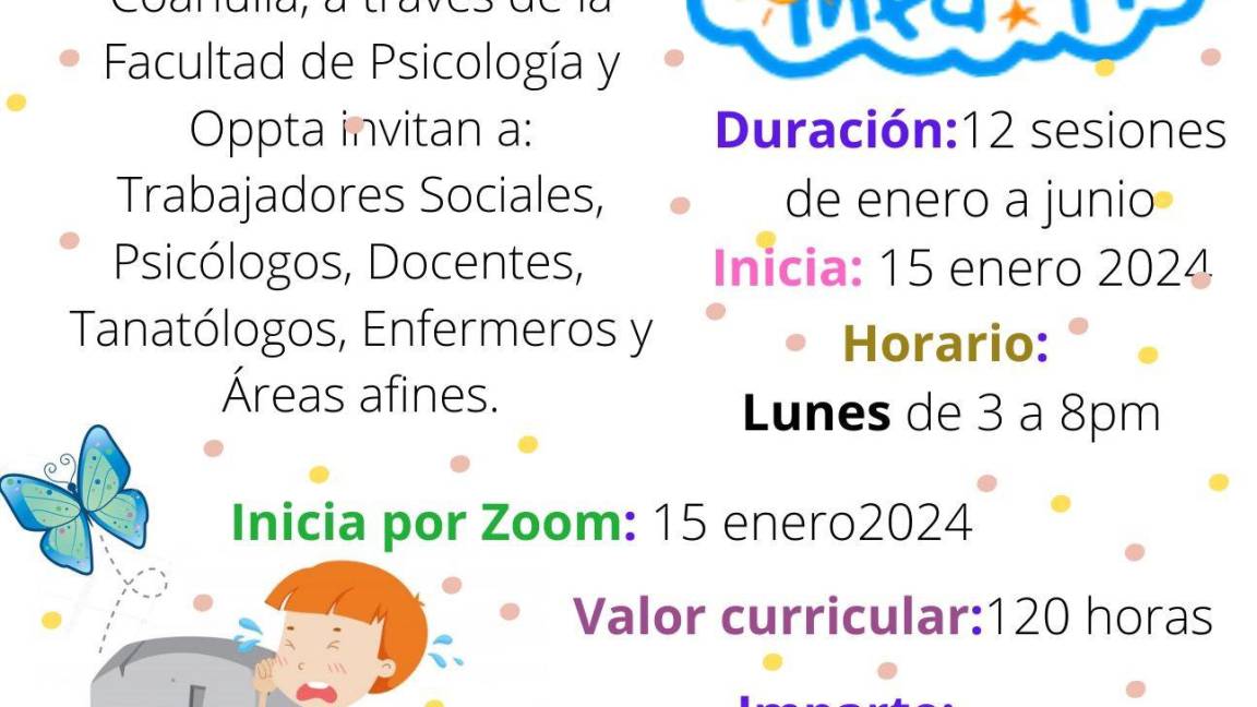 Impartirá UAdeC diplomado sobre tanatología infantil