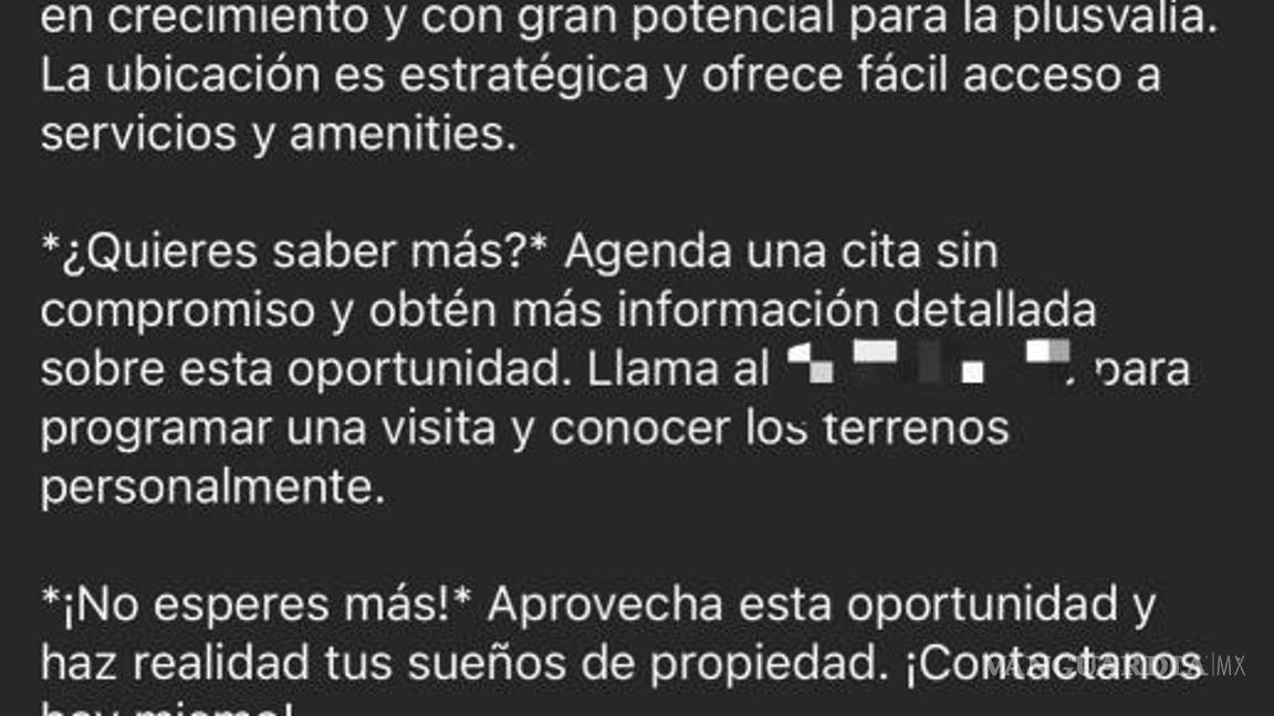 $!No se permitirán instalaciones de agua potable, electricidad ni otros servicios básicos en esa zona, informaron autoridades municipales.
