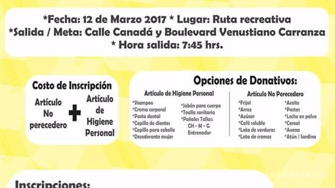 $!Correrán por los derechos de las mujeres en Saltillo