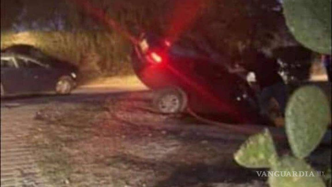 $!La fotografía fue difundida en redes sociales por testigos.