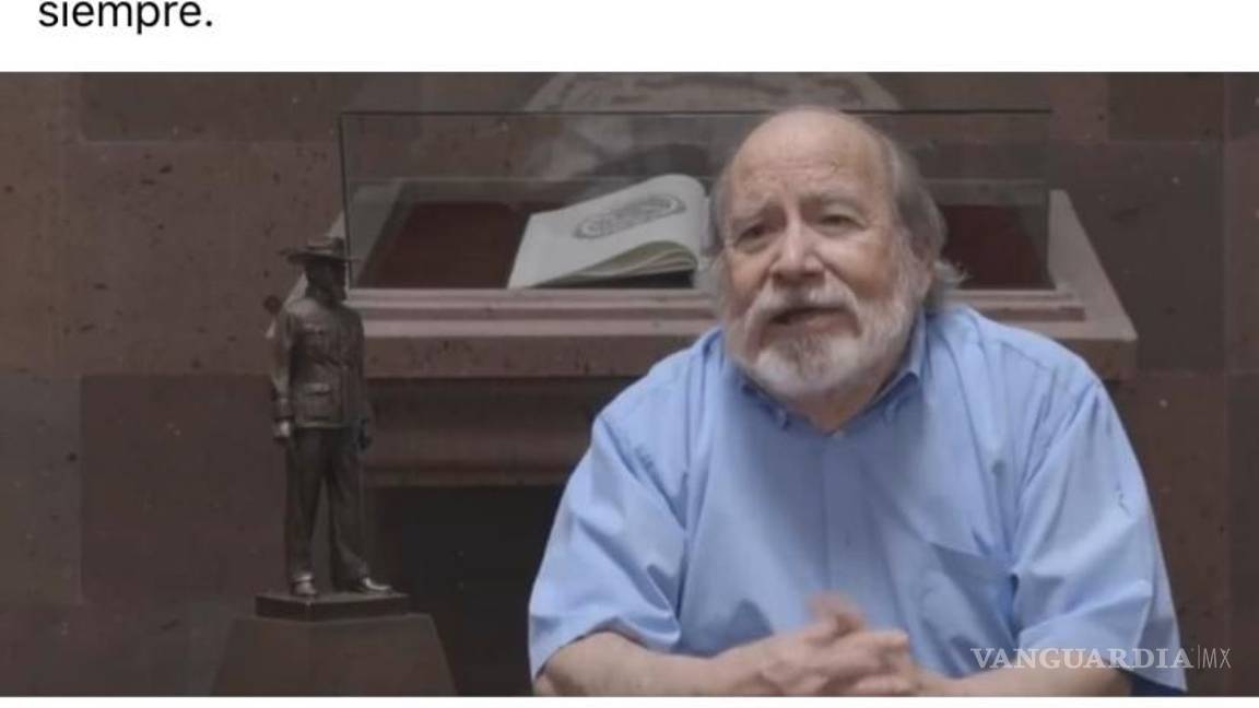 $!Fallece a los 83 años el escritor e historiador Javier Villarreal Lozano