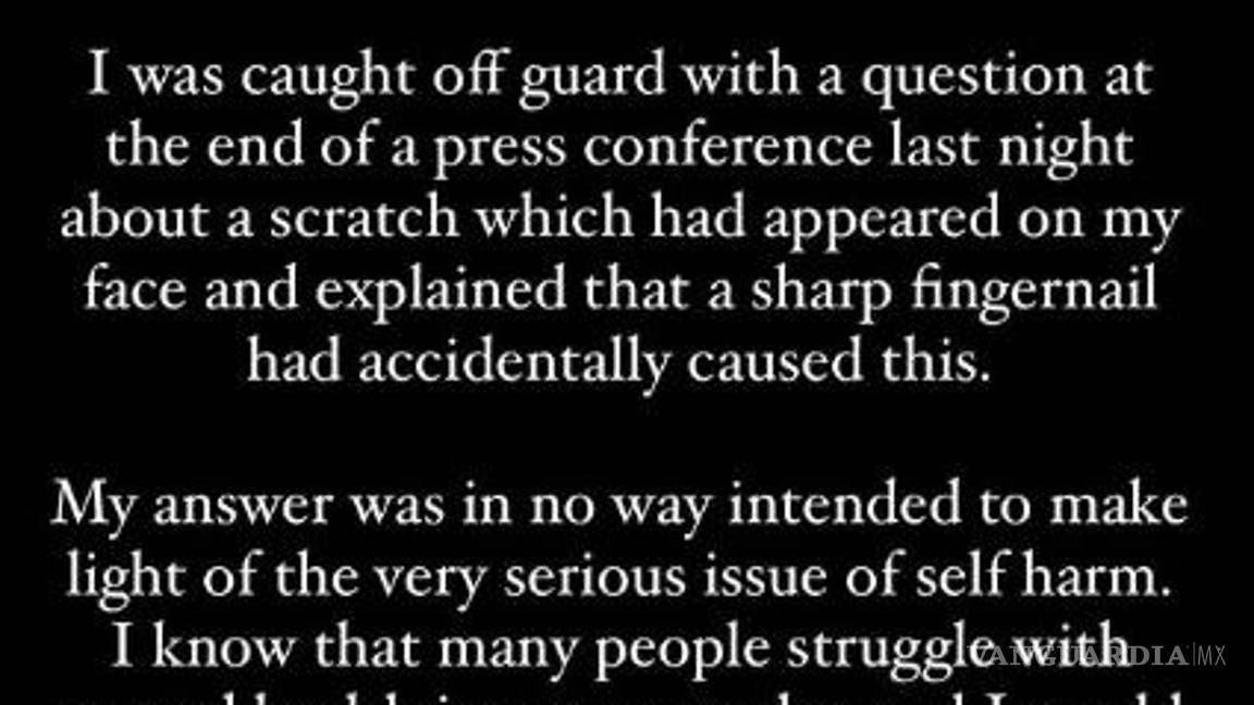 $!Este fue el comunicado que posteó el entrenador español en sus redes sociales.