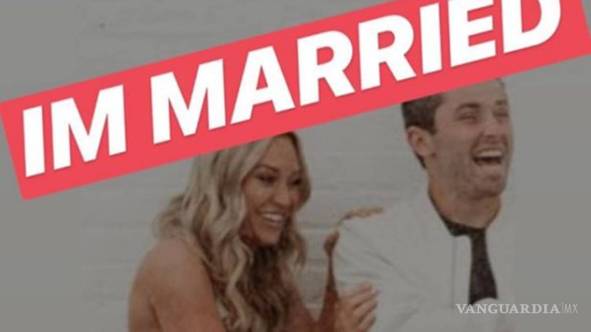 $!Baker Mayfield se casó el fin de semana