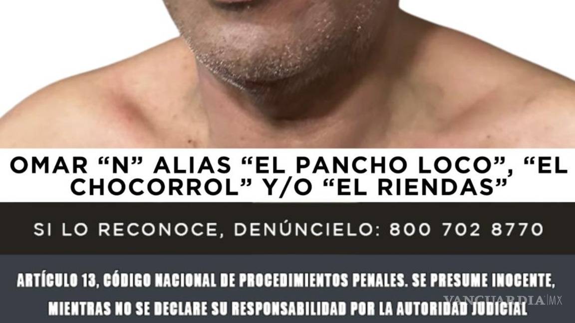 $!Detienen a Omar ‘N’, presunto líder criminal, implicado en homicidio de exdiputado Francisco Rojas Cano