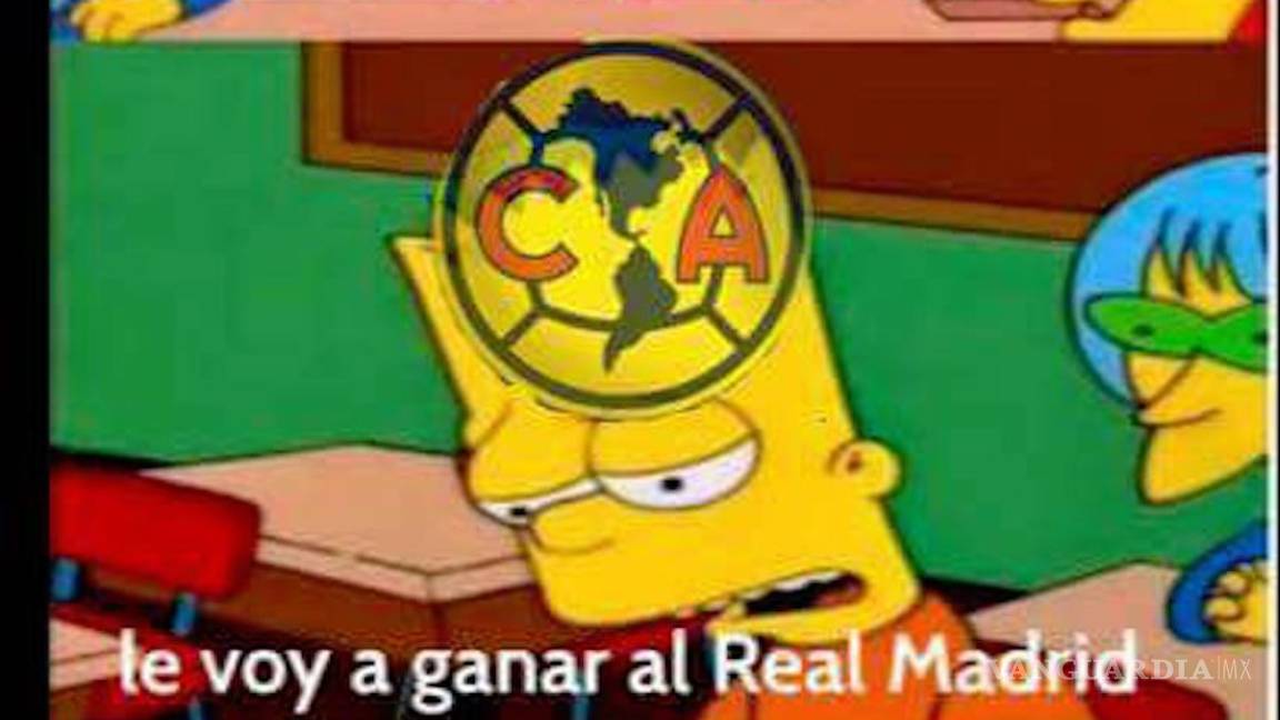 $!El América también perdió contra el Real Madrid en memes
