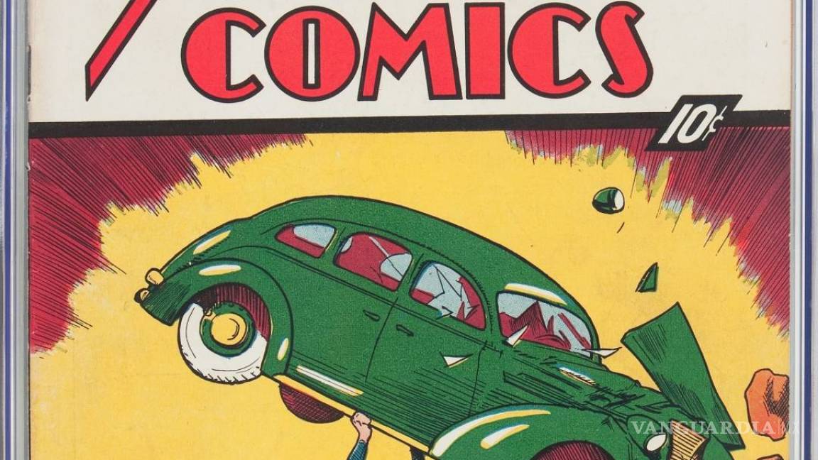 Subastan el primer cómic de Superman por casi un millón de dólares