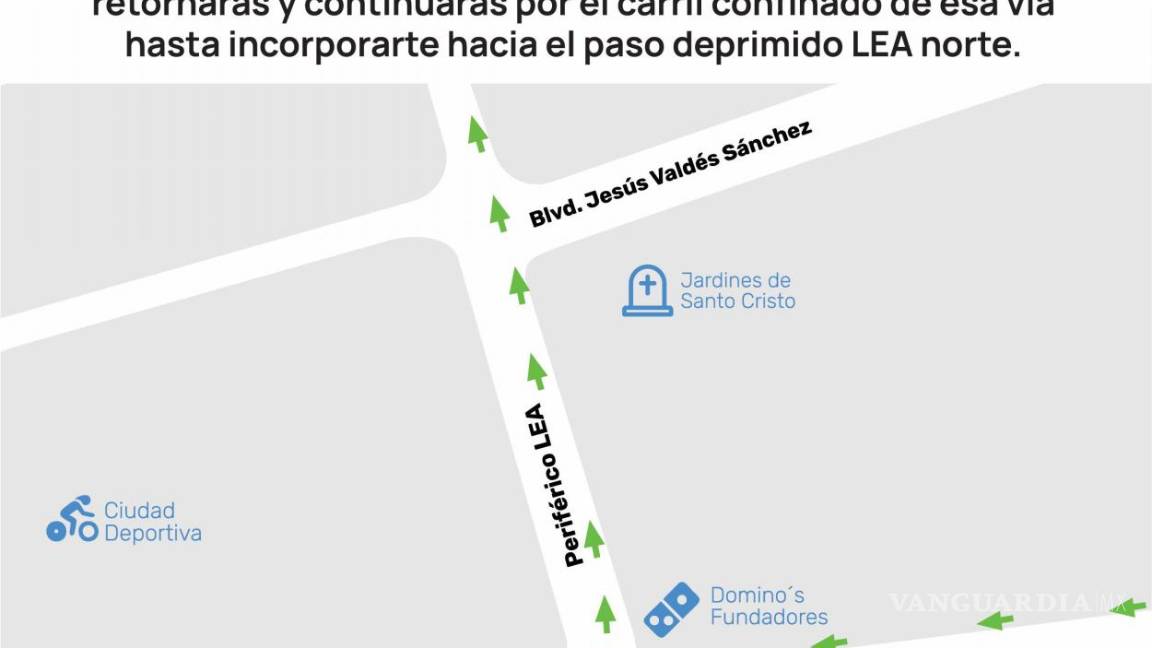 $!Reanudan este lunes operativo piloto vial en el distribuidor El Sarape, en Saltillo