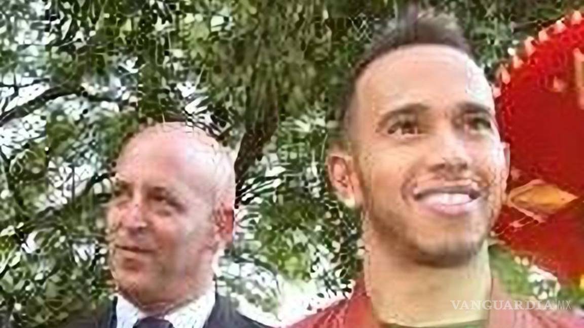 $!Ron Ziv, escoltando al campeón de Fórmula 1, Lewis Hamilton.