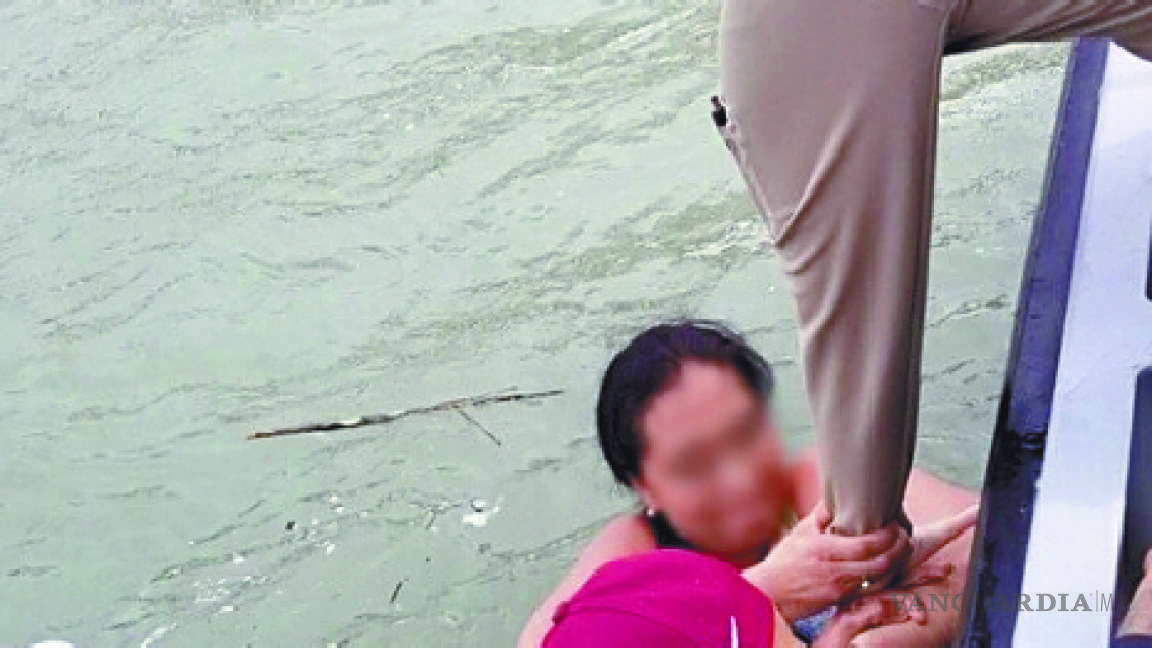 Salva Patrulla fronteriza a familia hondureña de ahogarse en el Río Bravo