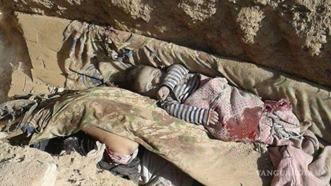 $!Denuncian que ataque de coalición encabezada por EU mató a decenas de civiles en Siria