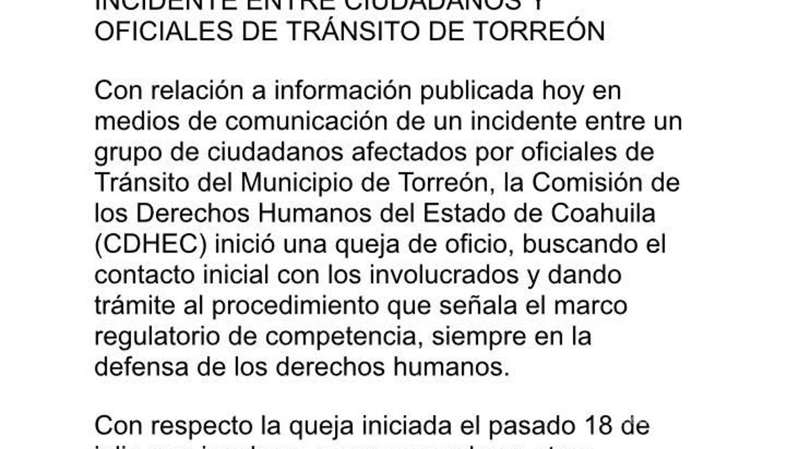 $!Policías repelieron agresión de migrante abatido en Saltillo, Coahuila: FGE