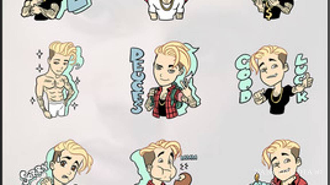 $!Justin Bieber estrena su línea de emojis