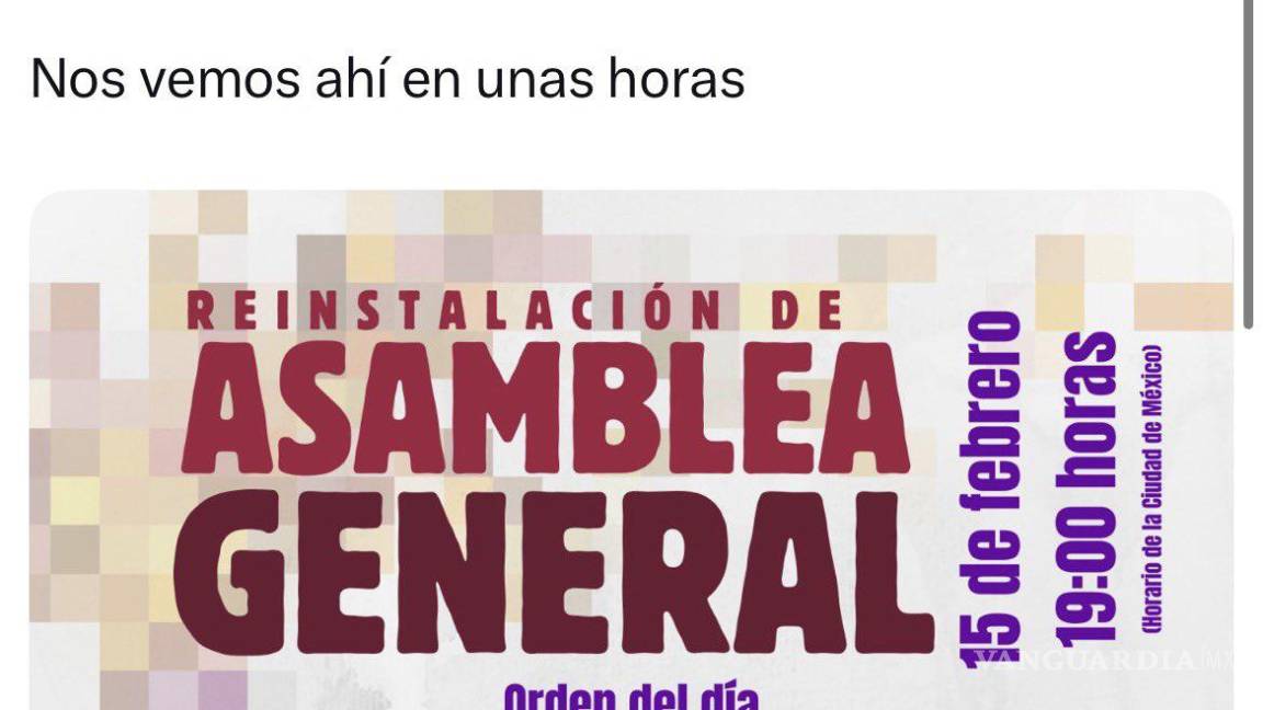 $!SEP: Marx Arriaga Navarro convoca reinstalación de asamblea general tras polémica por despido
