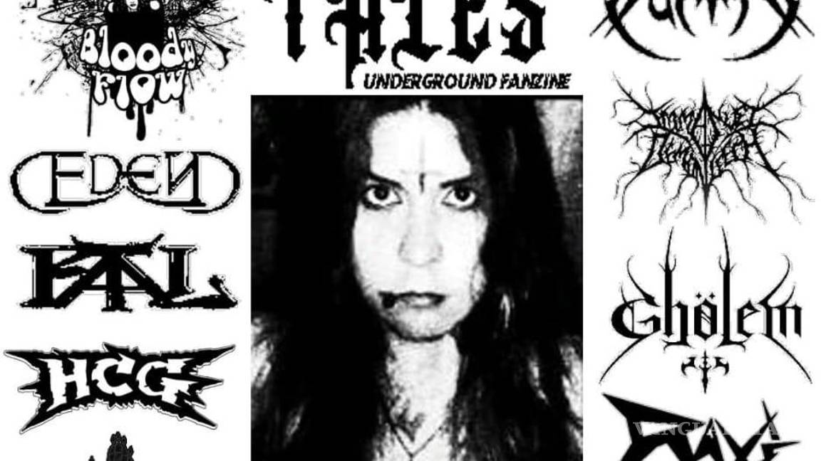 $!Portada del volumen XVIII de la fanzine Demonic Tales Underground