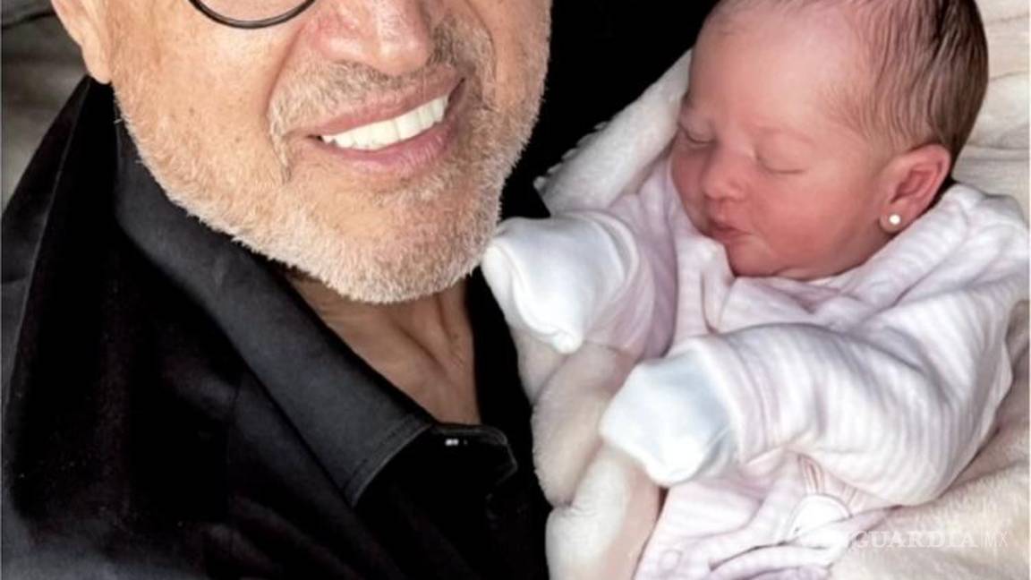 $!Lucía Méndez ya es abuela, presume a su nieta en redes sociales