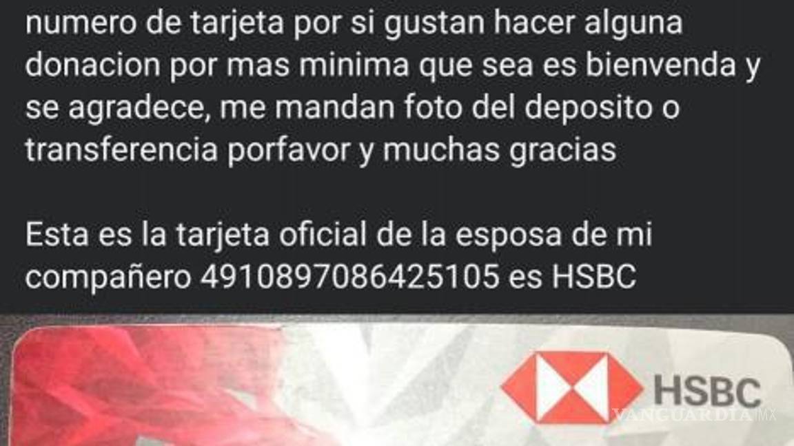 $!Vecinos de Saltillo se movilizan con colectas, donaciones y eventos para apoyar al sobreviviente Rogelio Tovar.
