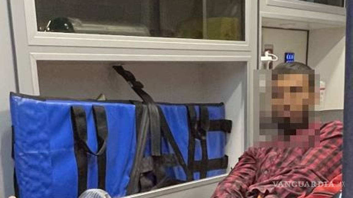 $!Uno de los lesionados fue trasladado al Hospital General por una herida en la pierna derecha.