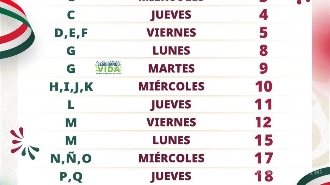 $!Pensión Mujeres Bienestar: ¿Quiénes recibirán el pago de 3 mil pesos del 8 al 12 de septiembre?