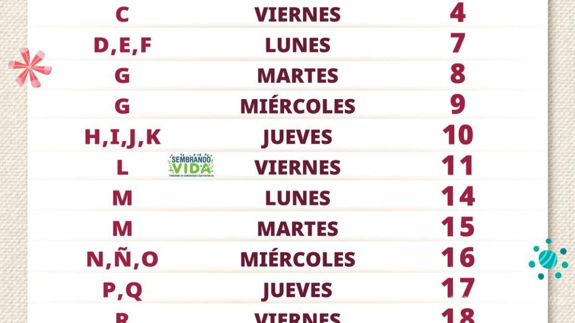 $!Pensión Mujeres Bienestar: ¿quiénes recibirán el pago de 3 mil pesos del 7 al 11 de julio?