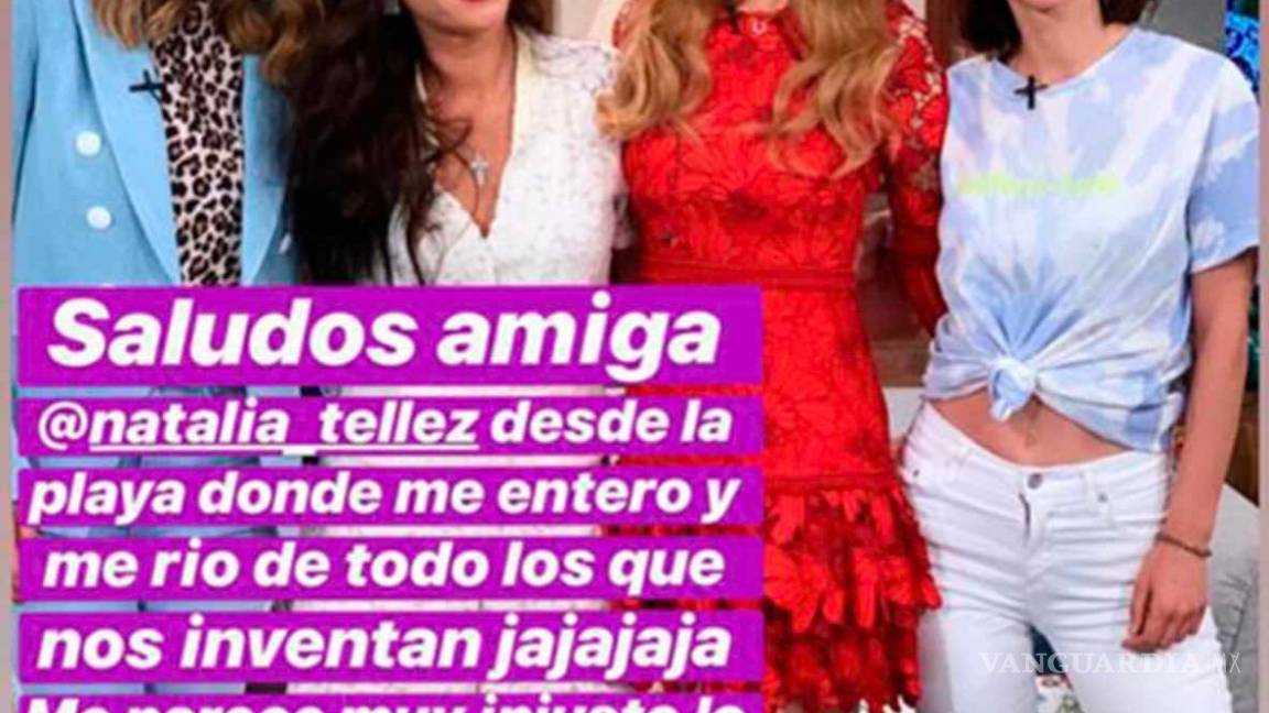 $!Inés Gómez-Mont calla los rumores y defiende a Natalia Téllez