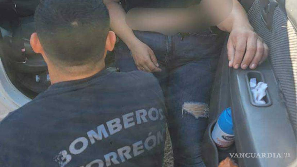 $!La joven fue rescatada.