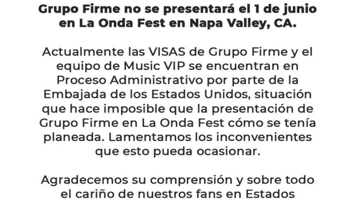 $!El comunicado dio vuelta a los medios.