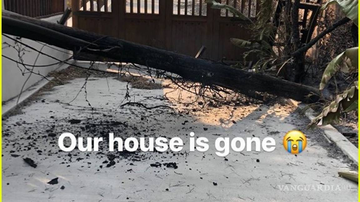 $!Incendio de California no perdona a nadie; famosos pierden sus casas