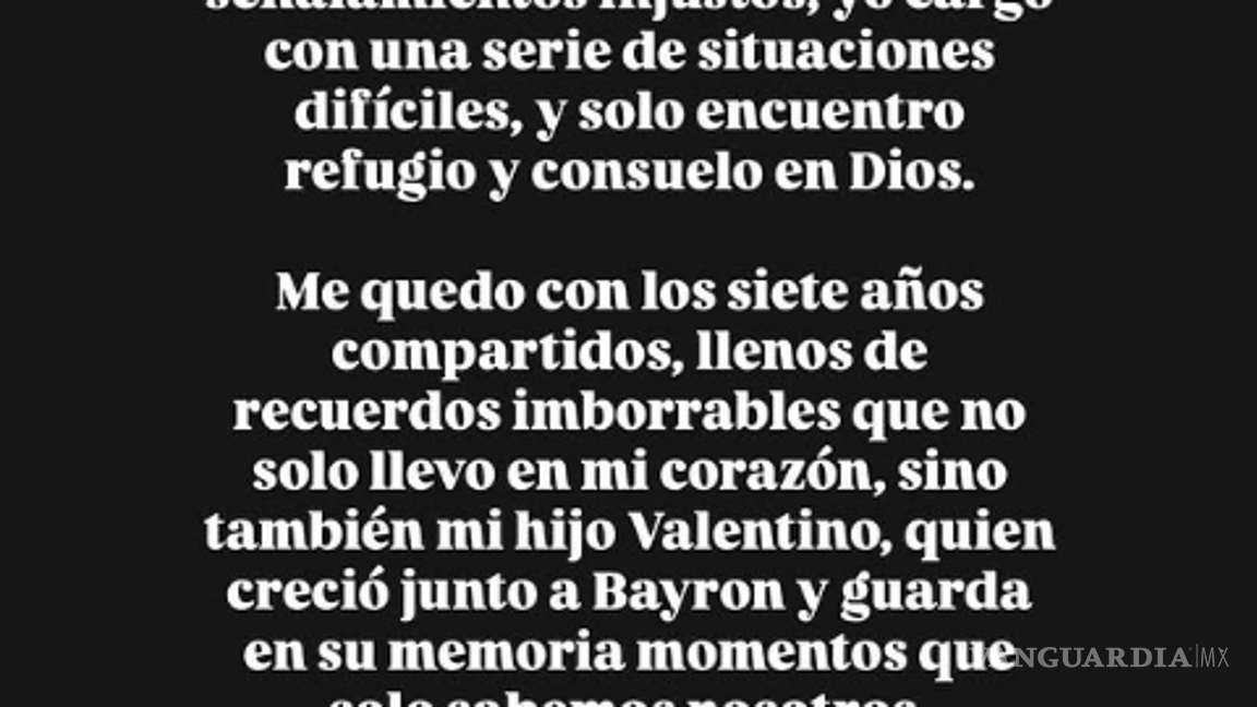 $!Marcela Reyes, exesposa de B-King, denuncia amenazas contra ella y su hijo