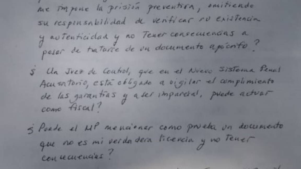 $!Escribe Rosario Robles carta exigiendo un juicio justo